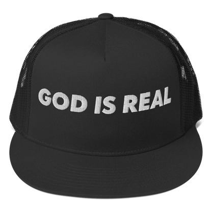 God is Real Trucker Cap