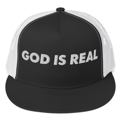 God is Real Trucker Cap