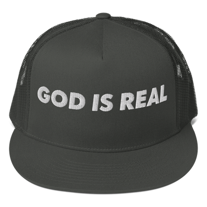 God is Real Trucker Cap