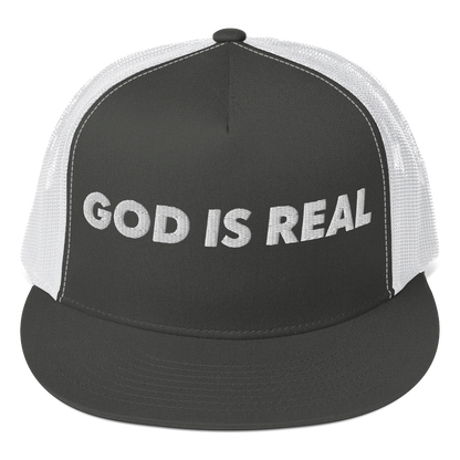 God is Real Trucker Cap