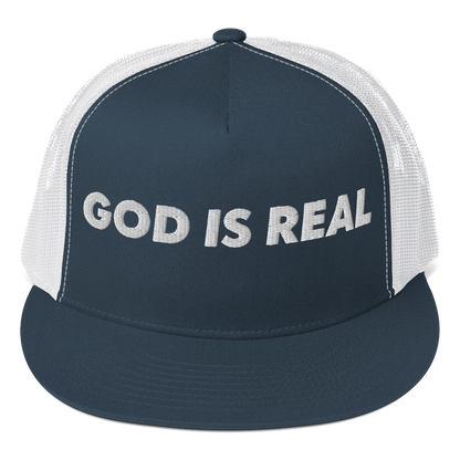 God is Real Trucker Cap