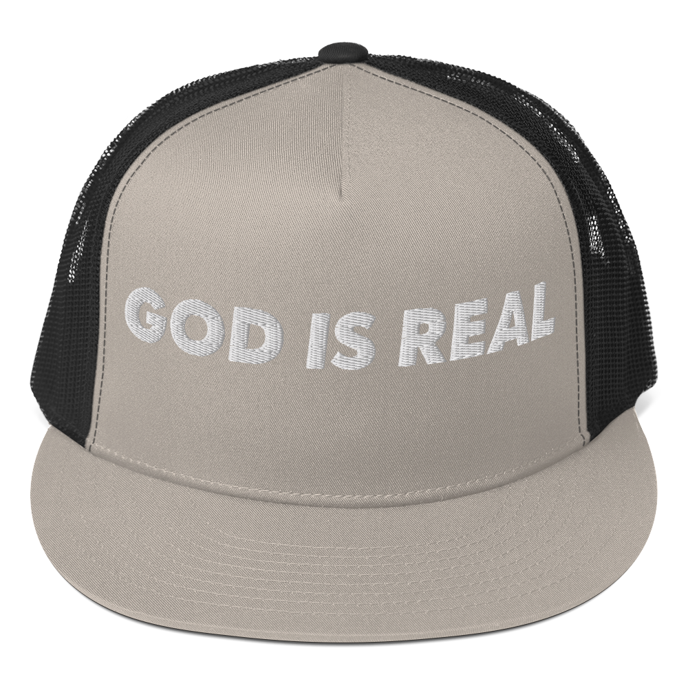 God is Real Trucker Cap