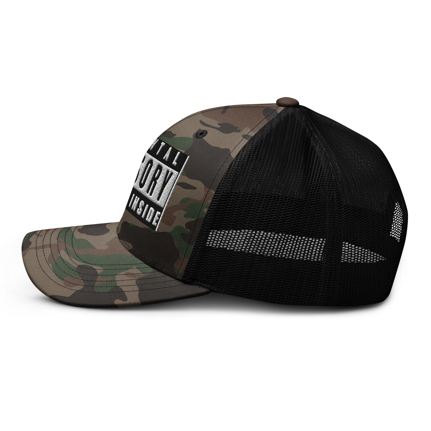 Freedom Inside Camouflage Trucker Cap