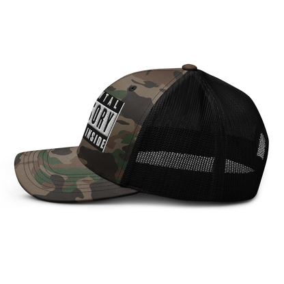 Freedom Inside Camouflage Trucker Cap