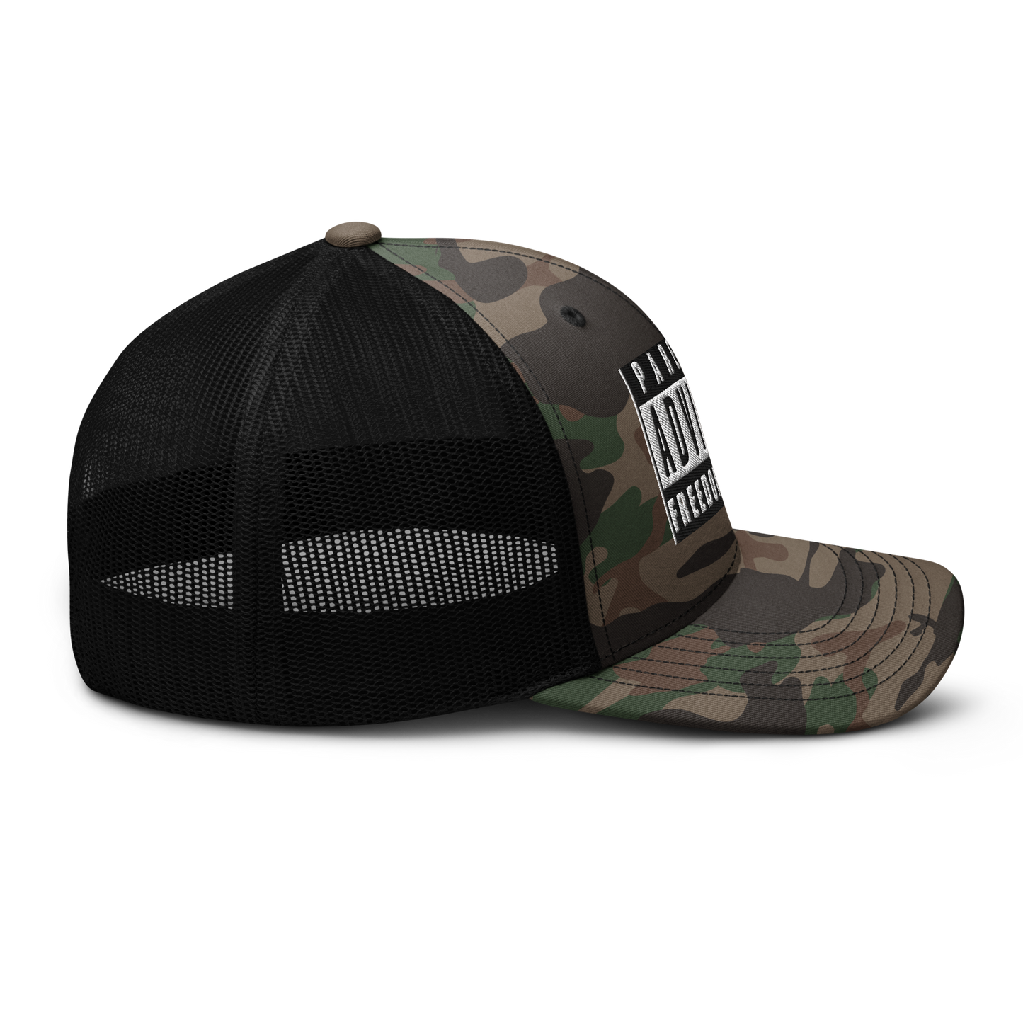 Freedom Inside Camouflage Trucker Cap