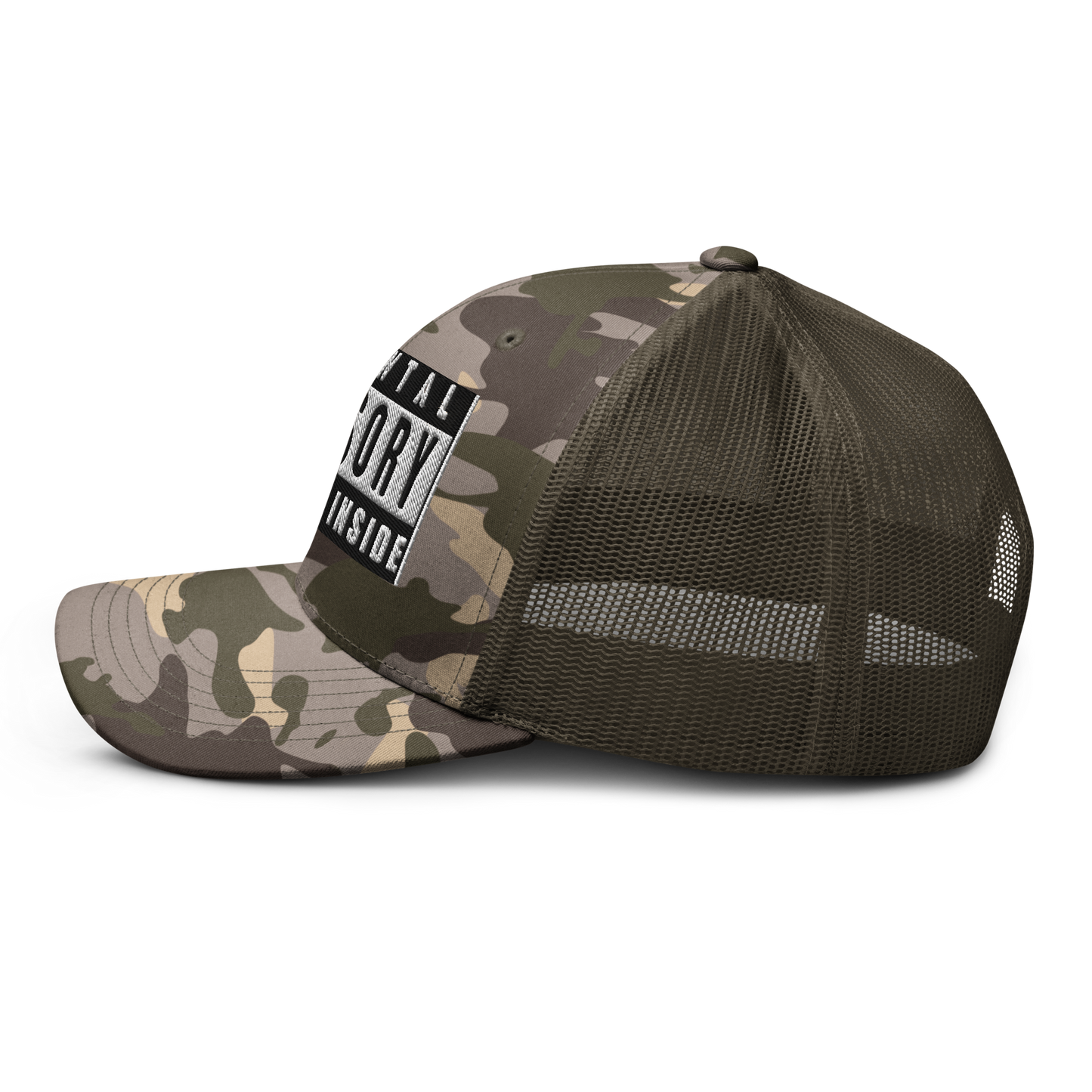 Freedom Inside Camouflage Trucker Cap