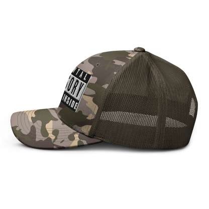 Freedom Inside Camouflage Trucker Cap